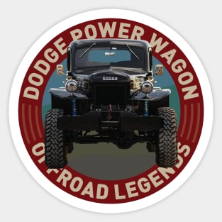 4x4 Offroad Legends: Dodge Power Wagon 1st Generation Sticker